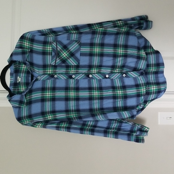 Aerie Flannel Pajama Top size small - Picture 1 of 8